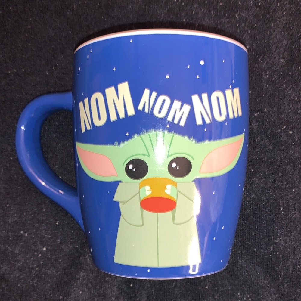💙VINTAGE MANDALORIAN GROGU STAR WARS CERAMIC MUG💙